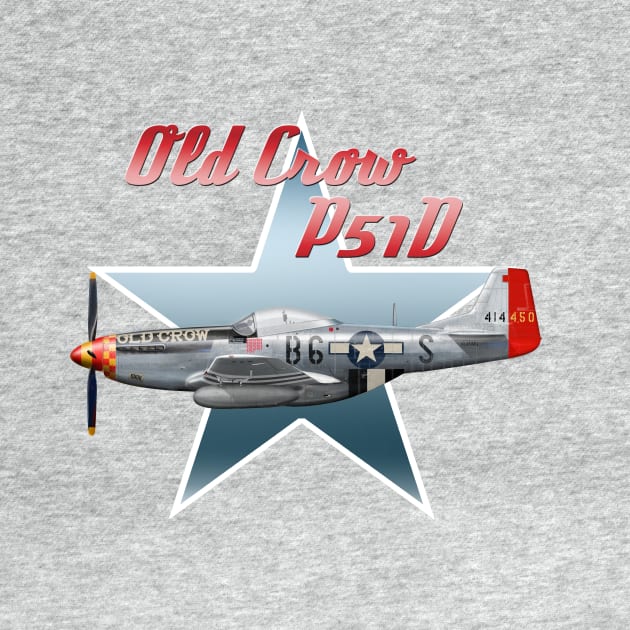 Old Crow P51 Mustang by Spyinthesky